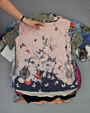 Блузы Extra короткий рукав (Trendy Blouses SS Extra) - Секонд-хенд оптом